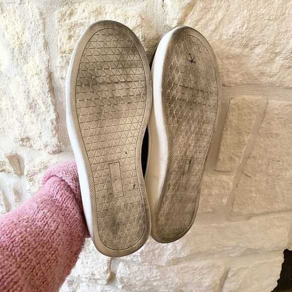 Steve Madden Zayna Platform Slip On Sneakers Green Camouflage Women's Size 10 - Picture 9 of 9